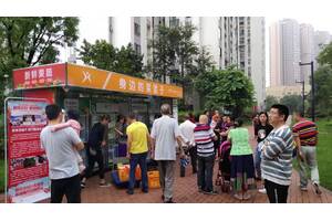 覓櫥共享果蔬店落地濟寧市，覓櫥廠家手把手指導開業，太火爆！